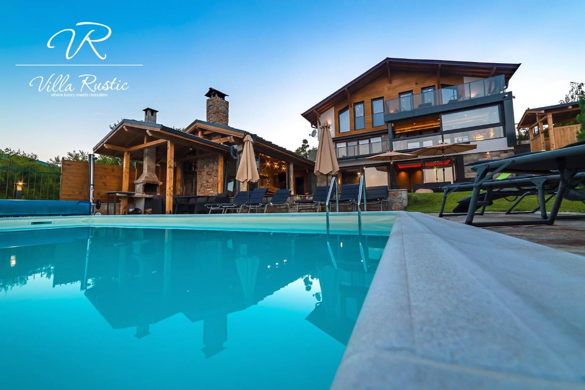 Вила Рустик / Villa Rustic Kjustendil Exterior foto